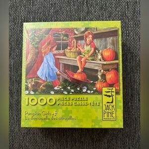 The Pumpkin Girls Jack Pine Cobble Hill 1000pc Jigsaw Puzzle‎